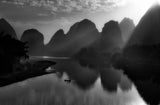 The Li-River. Poster och Canvastavla