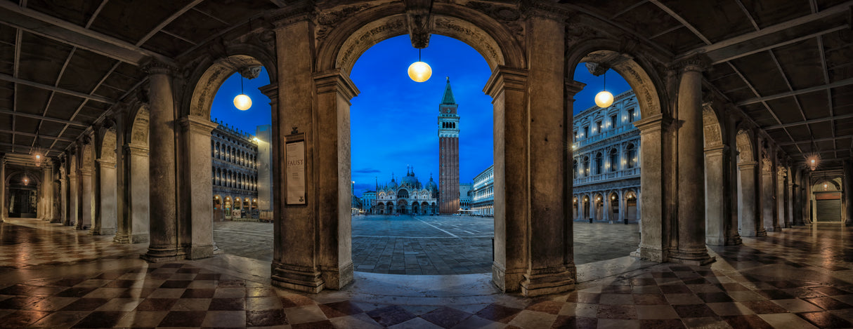 San Marco panorama Poster och Canvastavla