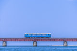 Blue train Poster och Canvastavla
