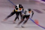 Speed Skating Poster och Canvastavla