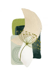 Green Shapes 2 Poster och Canvastavla