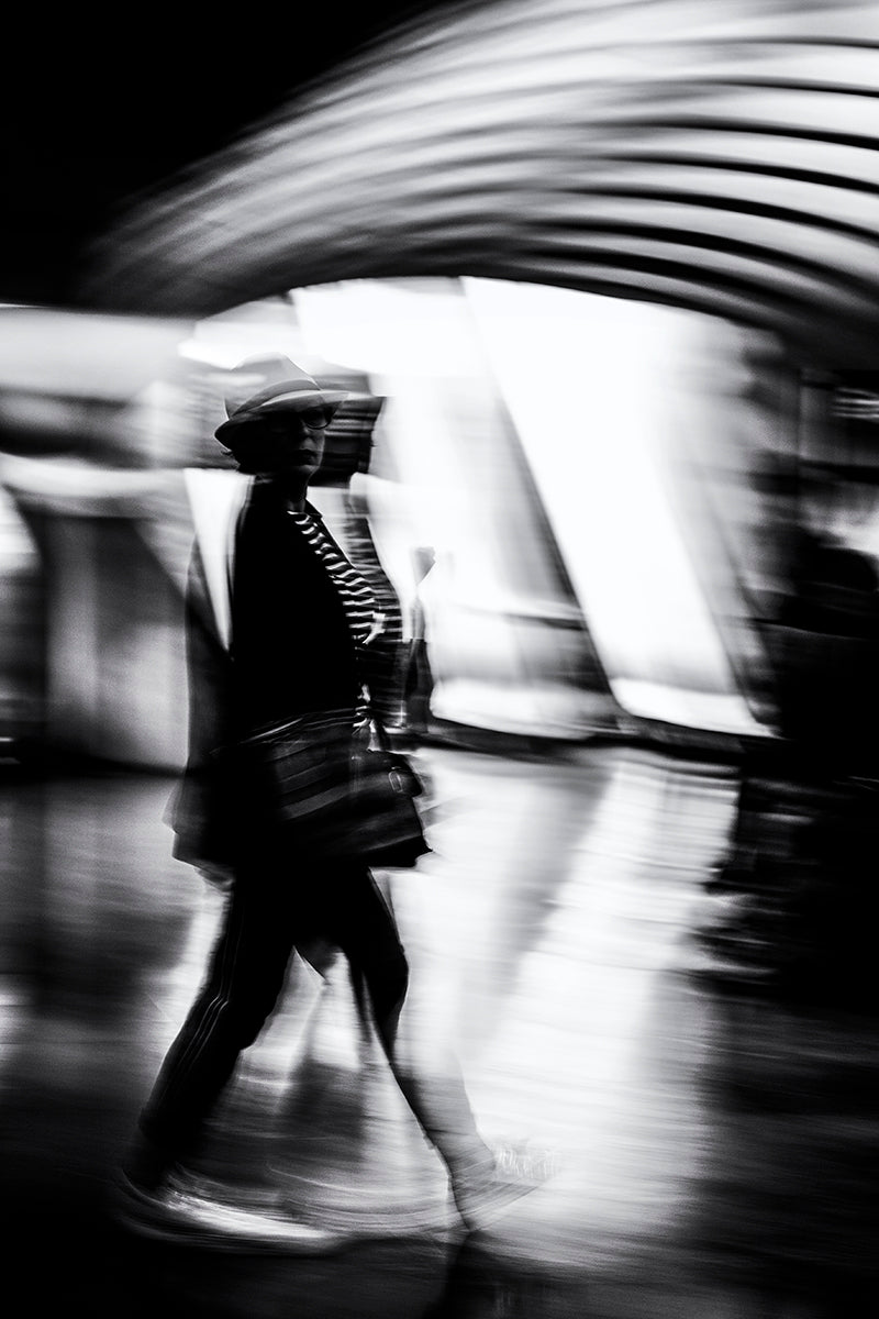 Woman with hat Poster och Canvastavla