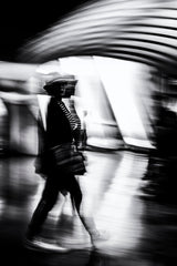 Woman with hat Poster och Canvastavla
