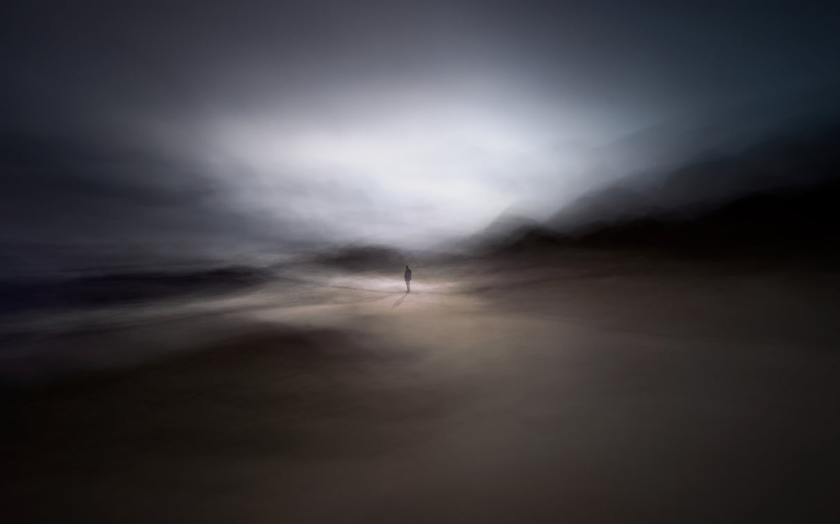 In the depth of the horizon Poster och Canvastavla