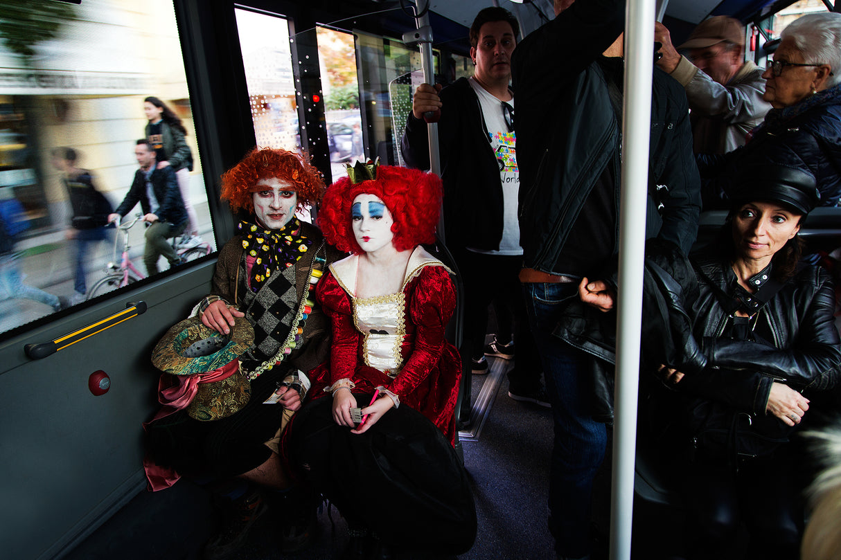 the fairytale bus Poster och Canvastavla
