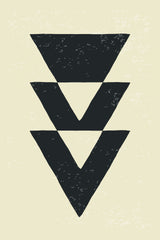 Abstract Triangles #4 Poster och Canvastavla
