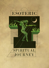 Esoteric dance print Poster och Canvastavla