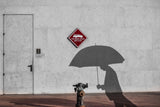 Walking shadow Poster och Canvastavla