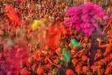 Colors of Holi III Poster och Canvastavla
