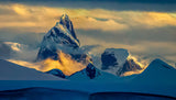 Sunset Antarctica Poster och Canvastavla