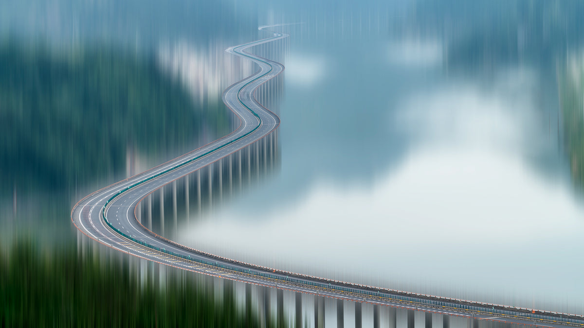 Dreaming Road Poster och Canvastavla