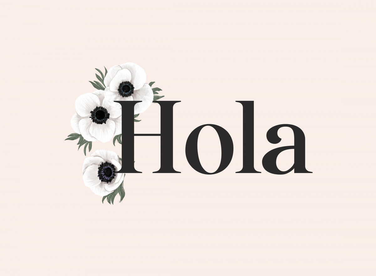 Anemone Hola I Poster och Canvastavla