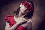 Red Dress Poster och Canvastavla