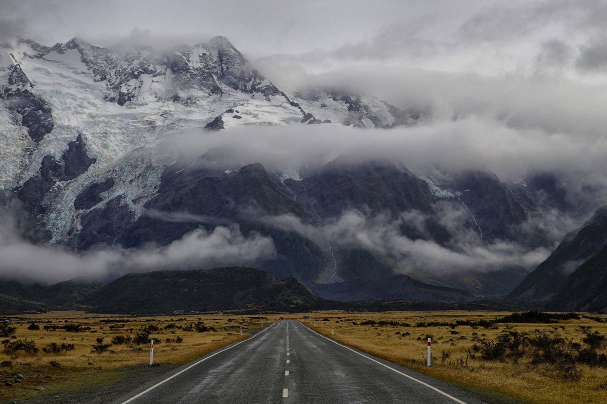 Road to Mt Cook Poster och Canvastavla