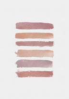 Dusty Rose Stripes Poster och Canvastavla