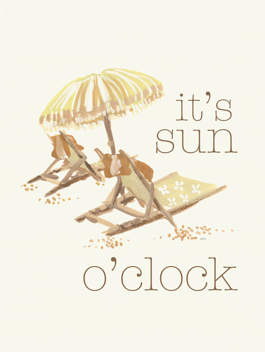 Sun Oclock Poster och Canvastavla