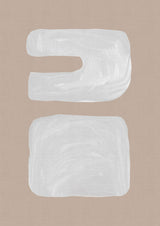 Mid Century Brown III Poster och Canvastavla
