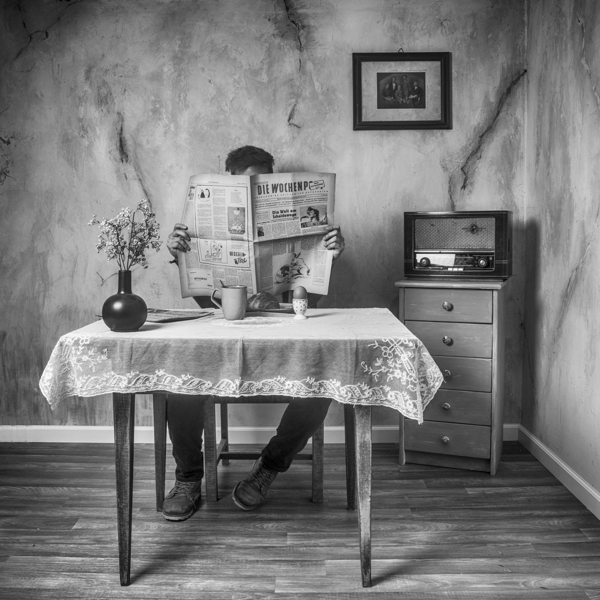 same procedure as every morning ... Poster och Canvastavla