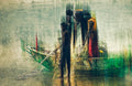 The Gambia fishermen Poster och Canvastavla