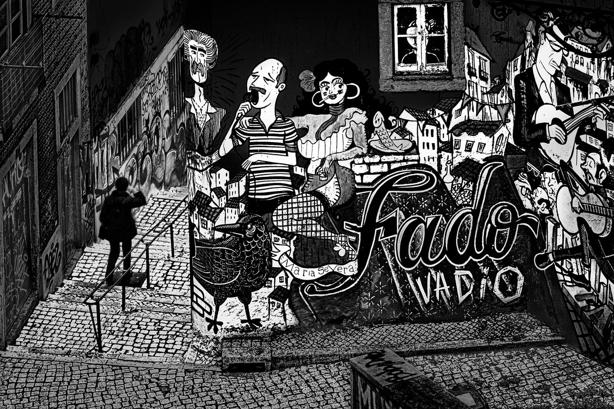 Behind these Walls Poster och Canvastavla