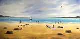 A Delightful Beach Day Poster och Canvastavla