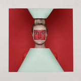 Red squares Poster och Canvastavla
