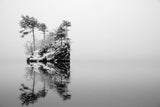 Isle of Snowing Lake Poster och Canvastavla