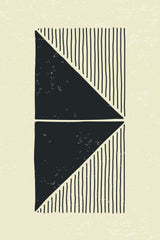 Black Triangles Series #4 Poster och Canvastavla