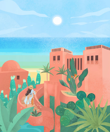 Canary Islands Poster PL Kitchen poster eller kökstavla
