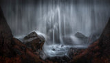 Secret water falls Poster och Canvastavla