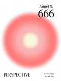Angel Number 666 Poster och Canvastavla