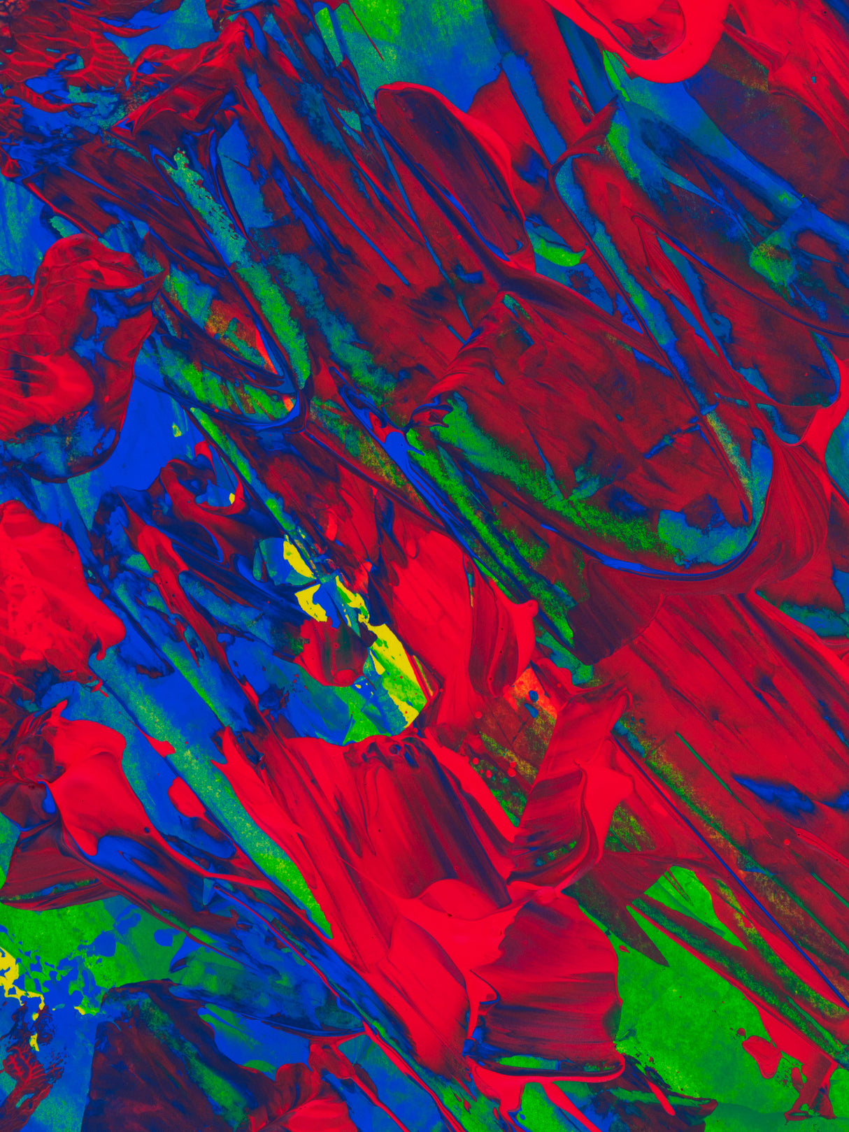 colored paints Poster och Canvastavla