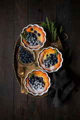 Blackberry cheesecake with rosemary Poster och Canvastavla