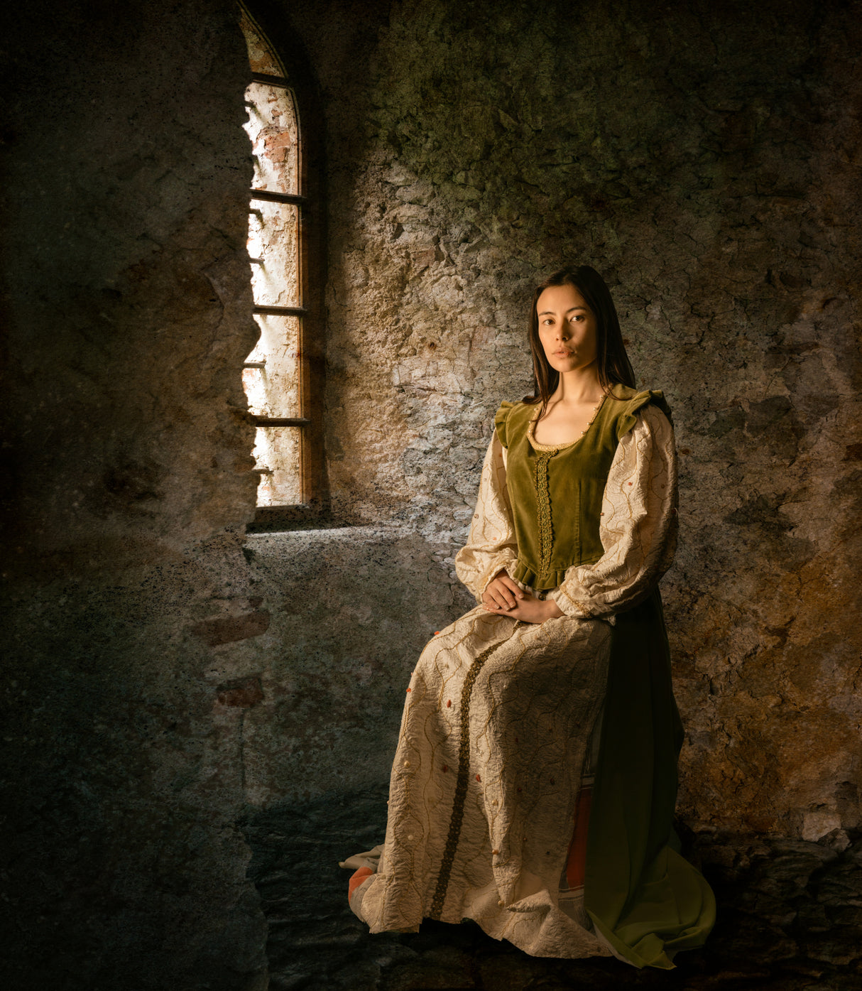 In the light of the window Poster och Canvastavla
