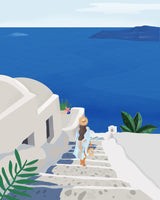 Into the Blue Poster PL Kitchen poster eller kökstavla
