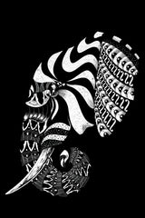 Ornate Elephant Ii Poster och Canvastavla