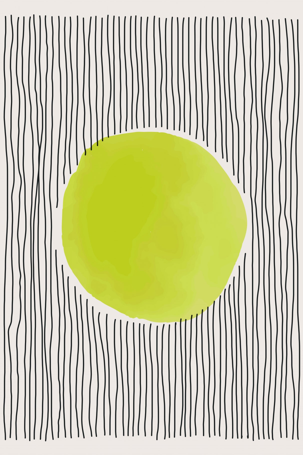 Sunny Minimal Design #1 Poster och Canvastavla