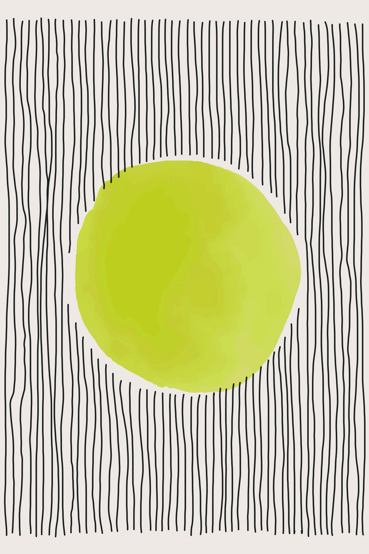 Sunny Minimal Design #1 Poster och Canvastavla