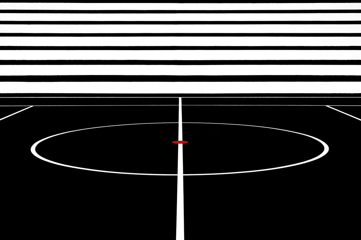 the middle-point Poster och Canvastavla