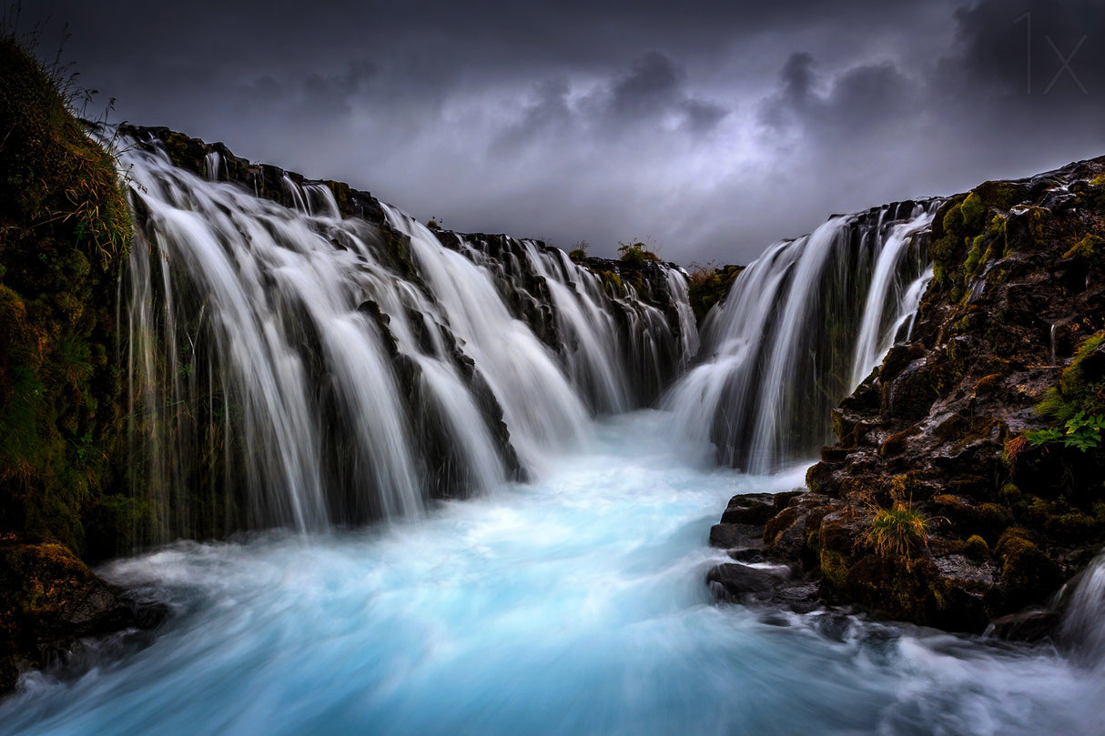 Bruarfoss Poster och Canvastavla