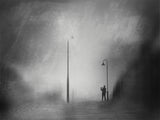 the eve of the rainstorm Poster och Canvastavla