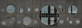 Section of windows Poster och Canvastavla