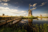 Postcards from Kinderdijk Poster och Canvastavla