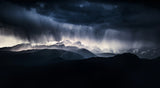 Drama in the mountains Poster och Canvastavla