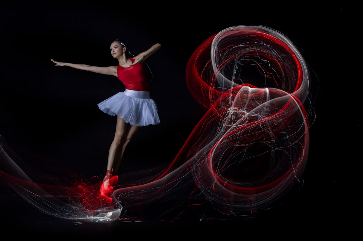 Colorful light painting Poster och Canvastavla