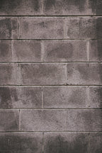 Concrete Block Wall Poster och Canvastavla