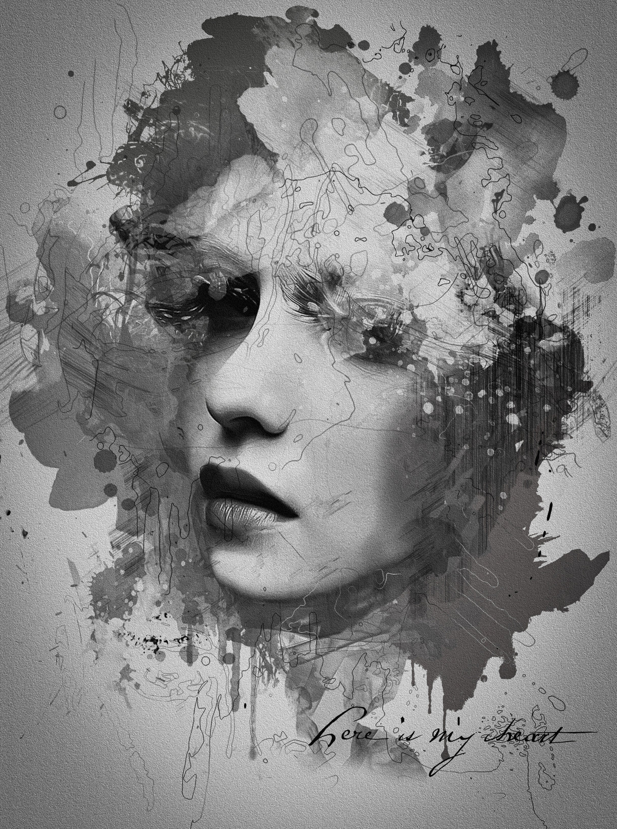 Feelings. Poster och Canvastavla