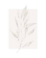 Plantstipple Poster och Canvastavla