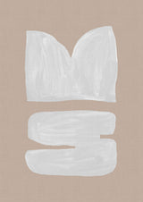 Mid Century Brown II Poster och Canvastavla