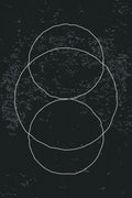Black and White Minimal Set #3 Poster och Canvastavla